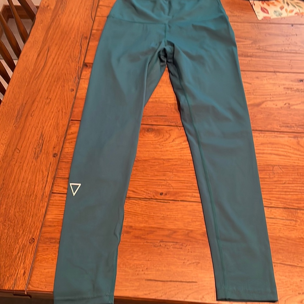 Women's Teal High-Waist Performance Leggings